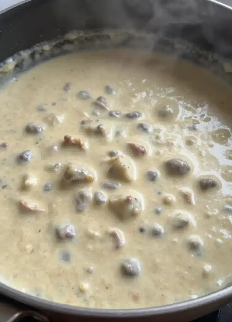 Biscuits Gravy Casserole