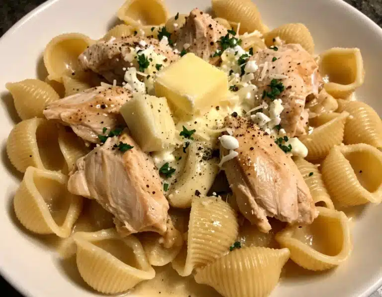 Chicken Alfredo Shells