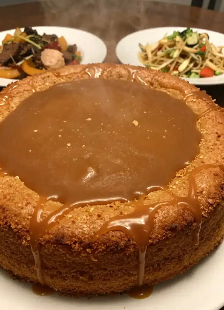 Homemade Caramel Cake