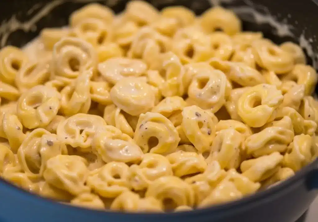 One-Pot Creamy Tortellini Alfredo