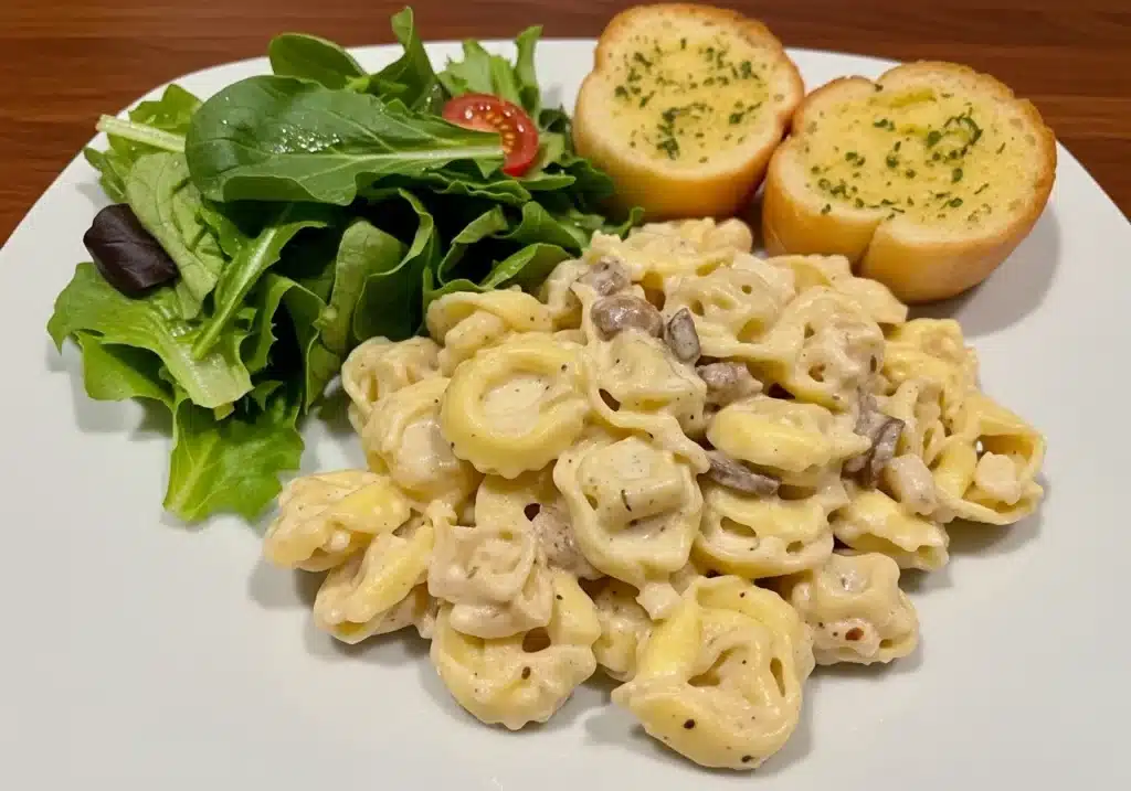 One-Pot Creamy Tortellini Alfredo
