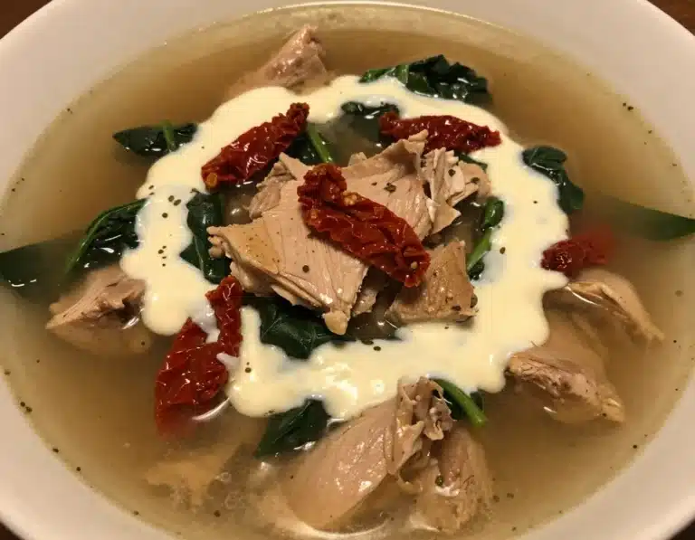 Marry Me Turkey Soup