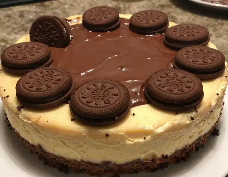 Mint Chocolate Cheesecake