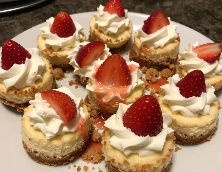 Strawberry Cheesecake Bites