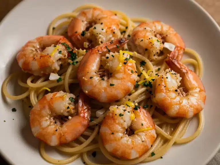 15-Minute Shrimp Pasta