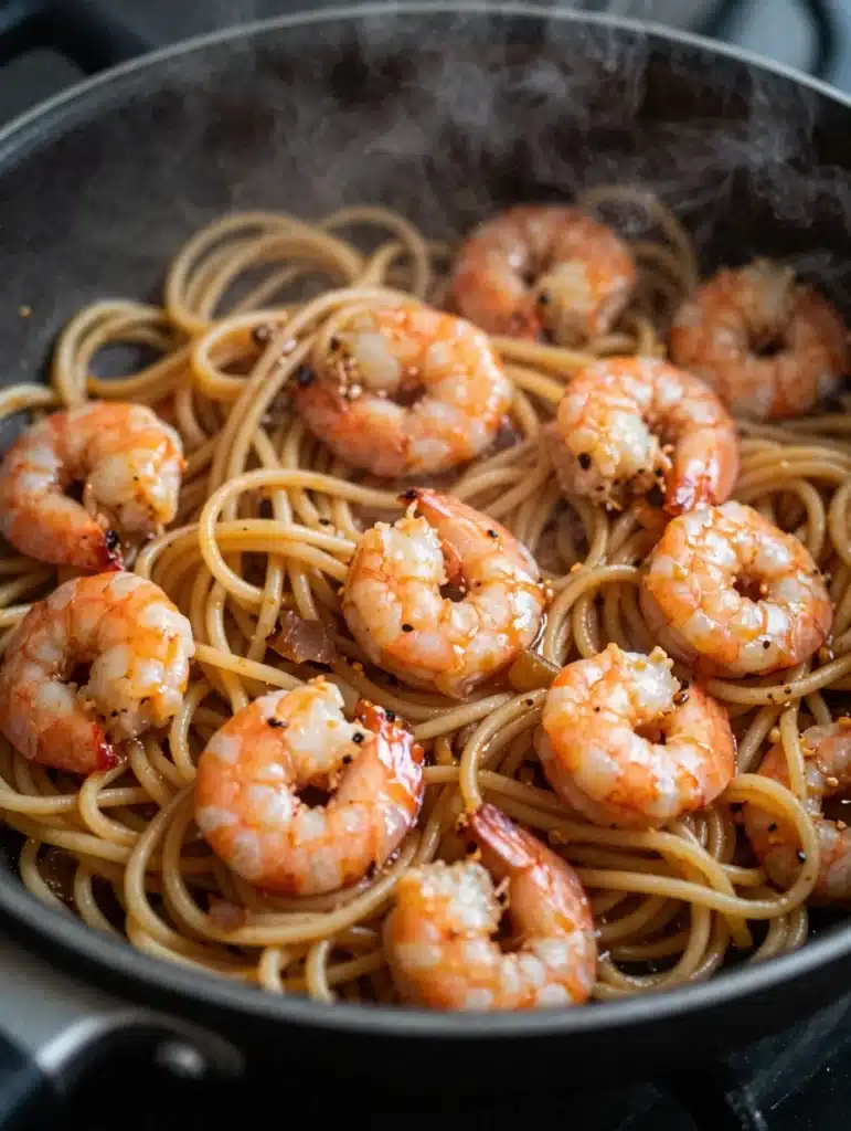 15-Minute Shrimp Pasta
