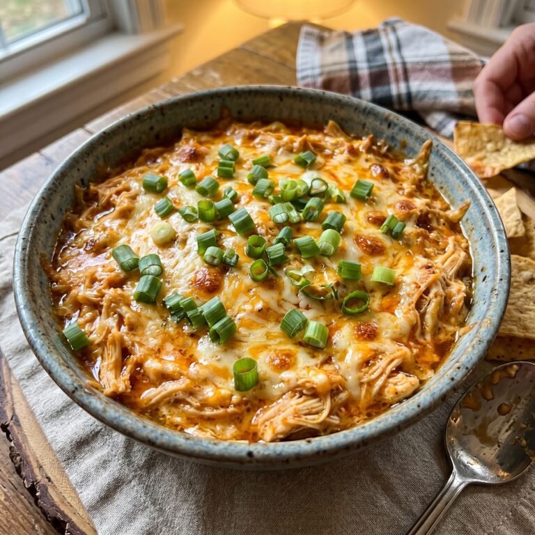 Plate of Buffalo Chicken Dip