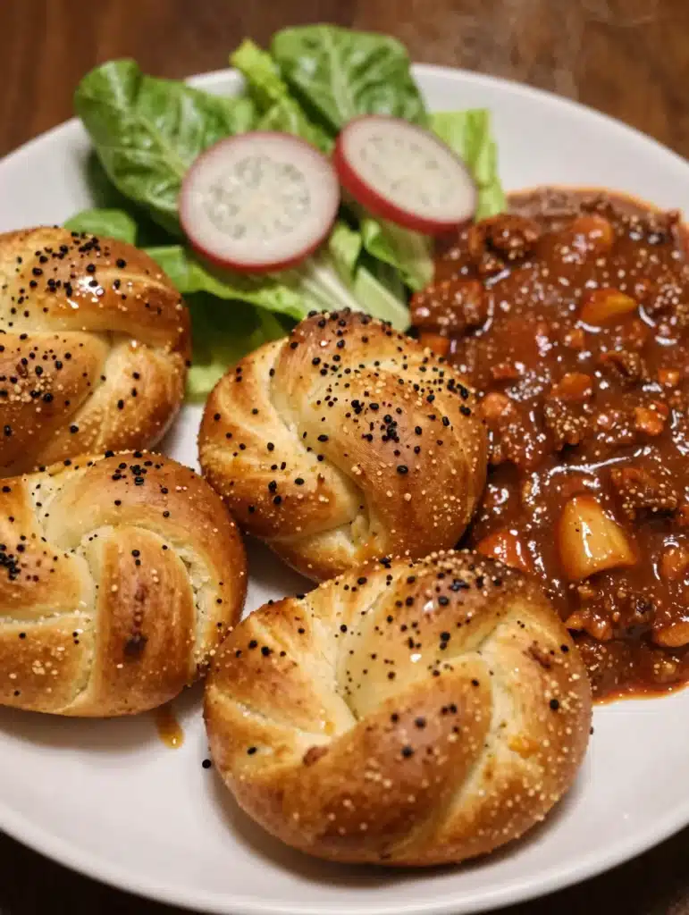 Baked Garlic Knots