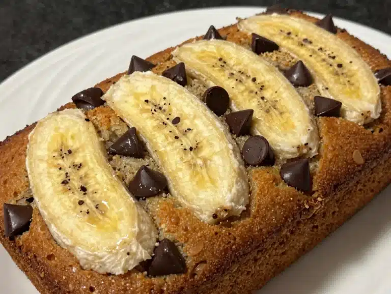 Banana Bread with Chocolate Chips