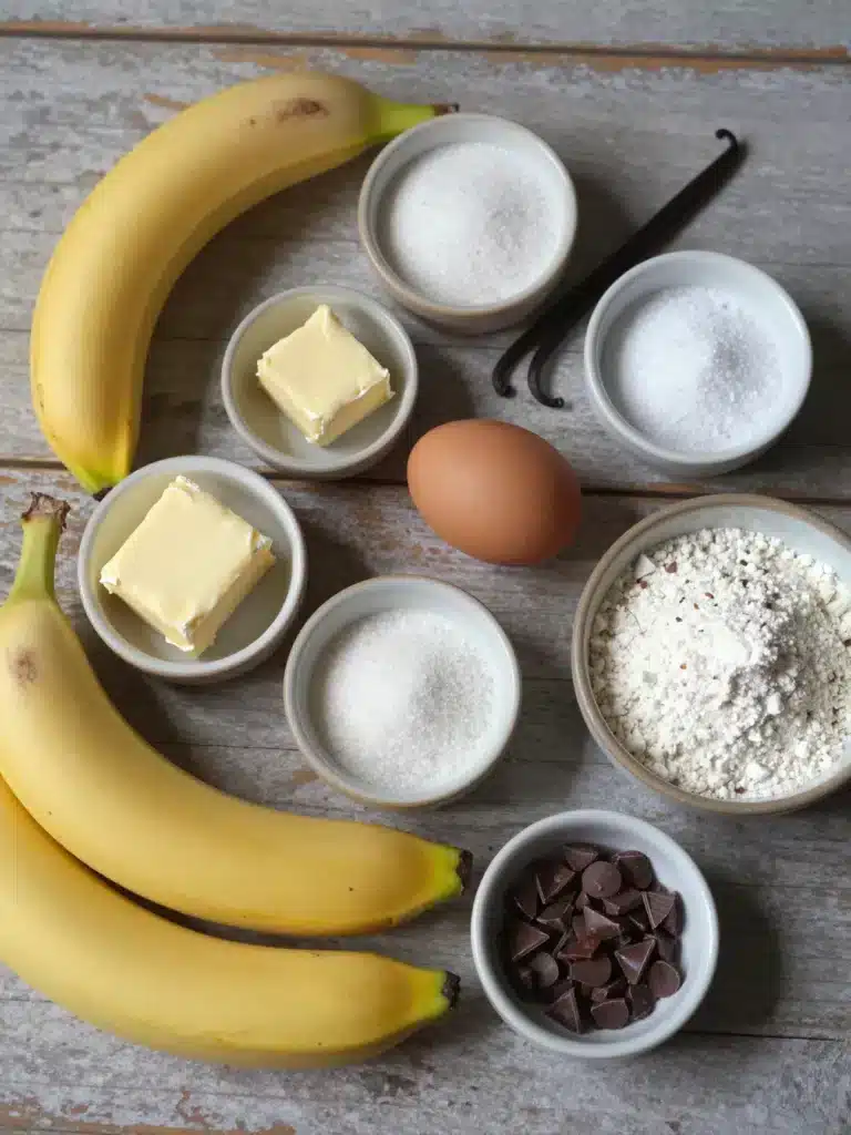 Banana Bread with Chocolate Chips
