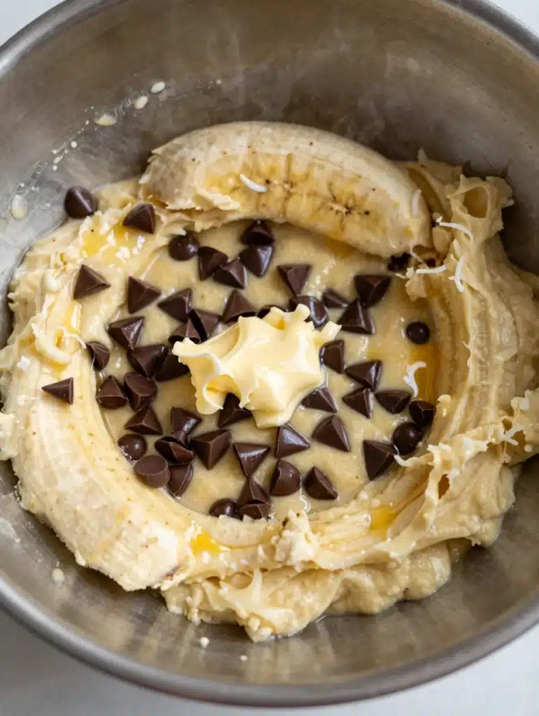 Banana Bread with Chocolate Chips