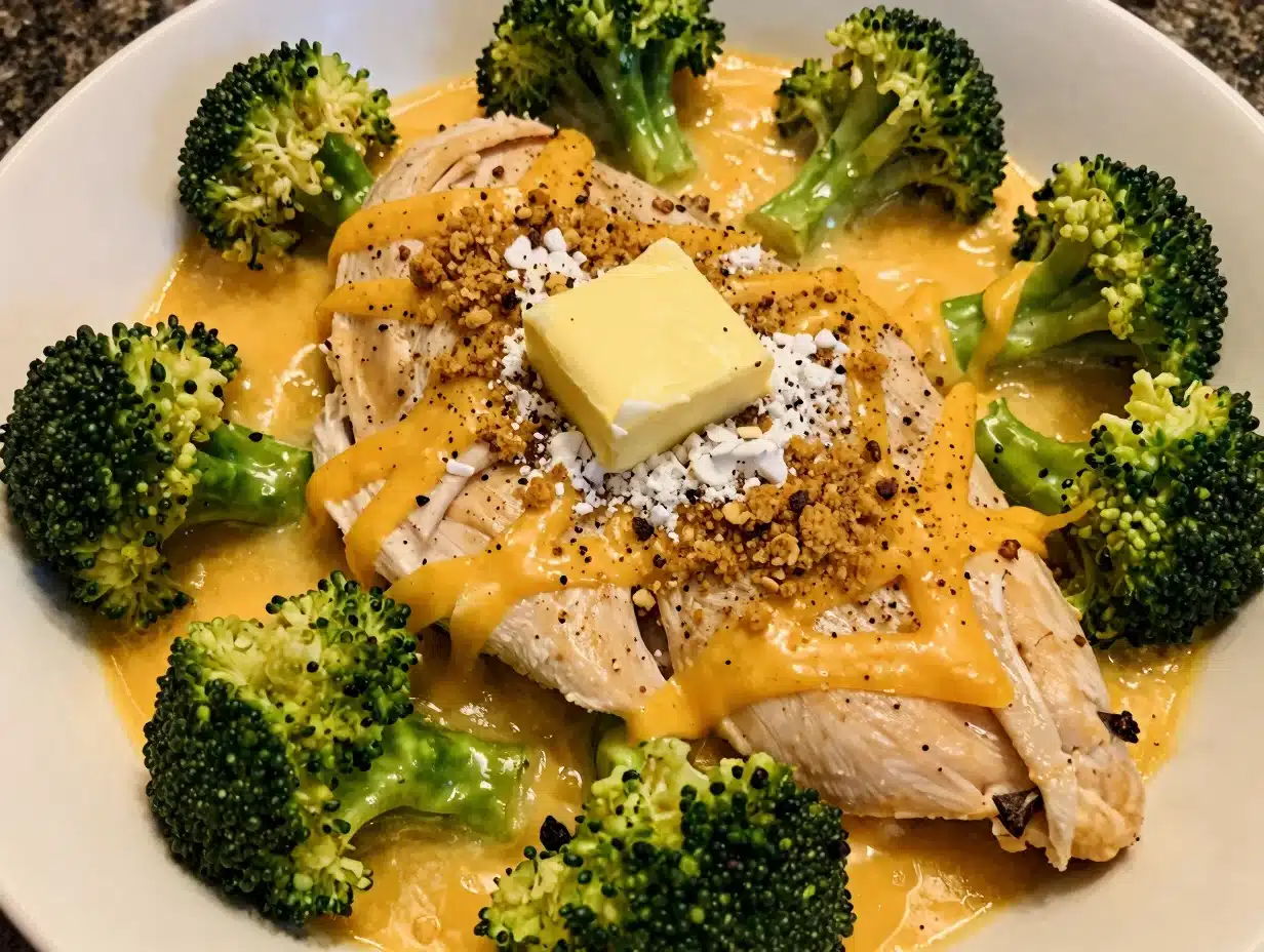 Cheesy Chicken and Broccoli Bake