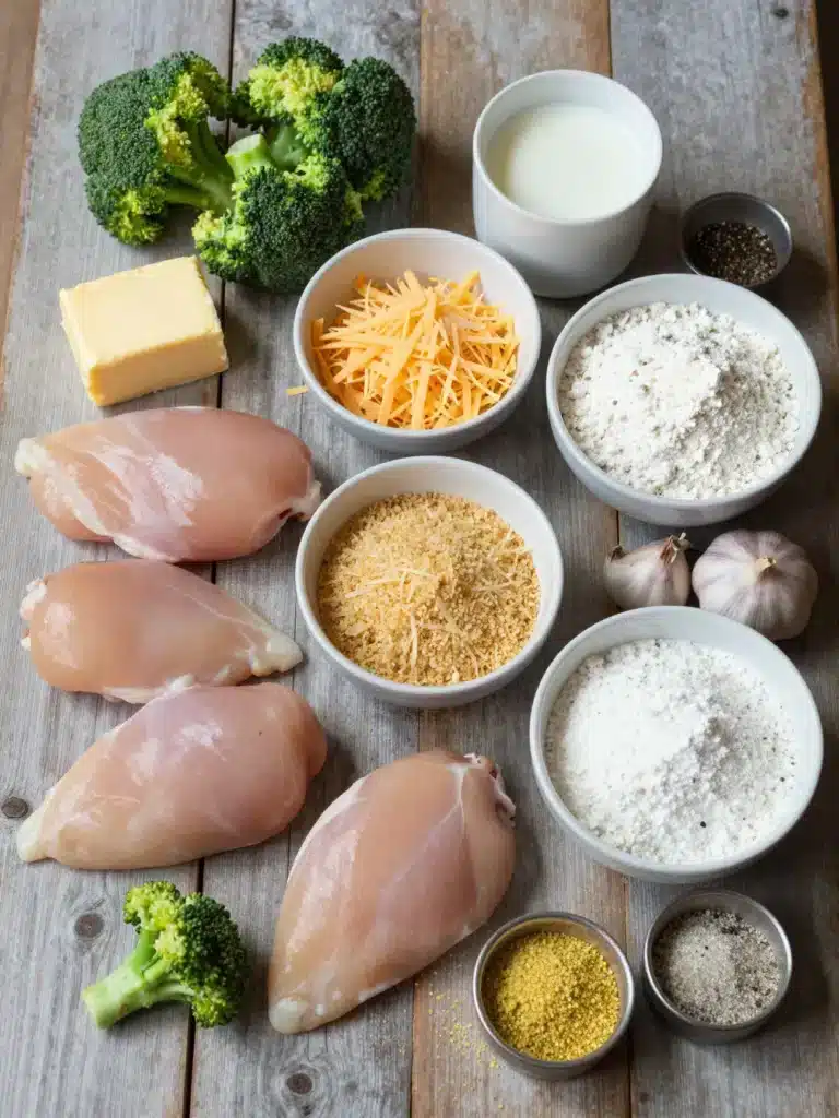 Cheesy Chicken and Broccoli Bake