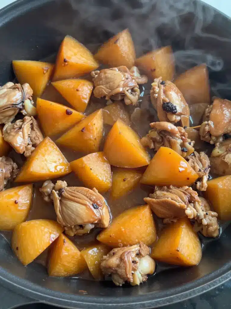Chicken and Sweet Potato Skillet
