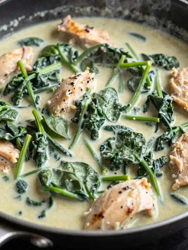 Creamy Chicken Florentine