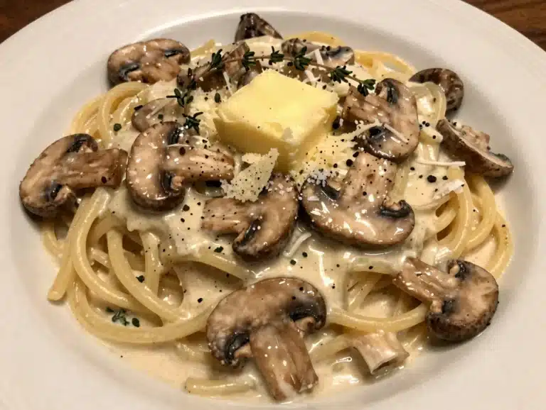 Creamy Mushroom Pasta