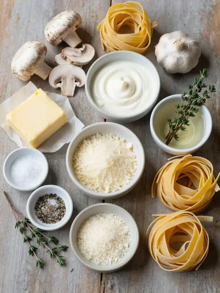 Creamy Mushroom Pasta