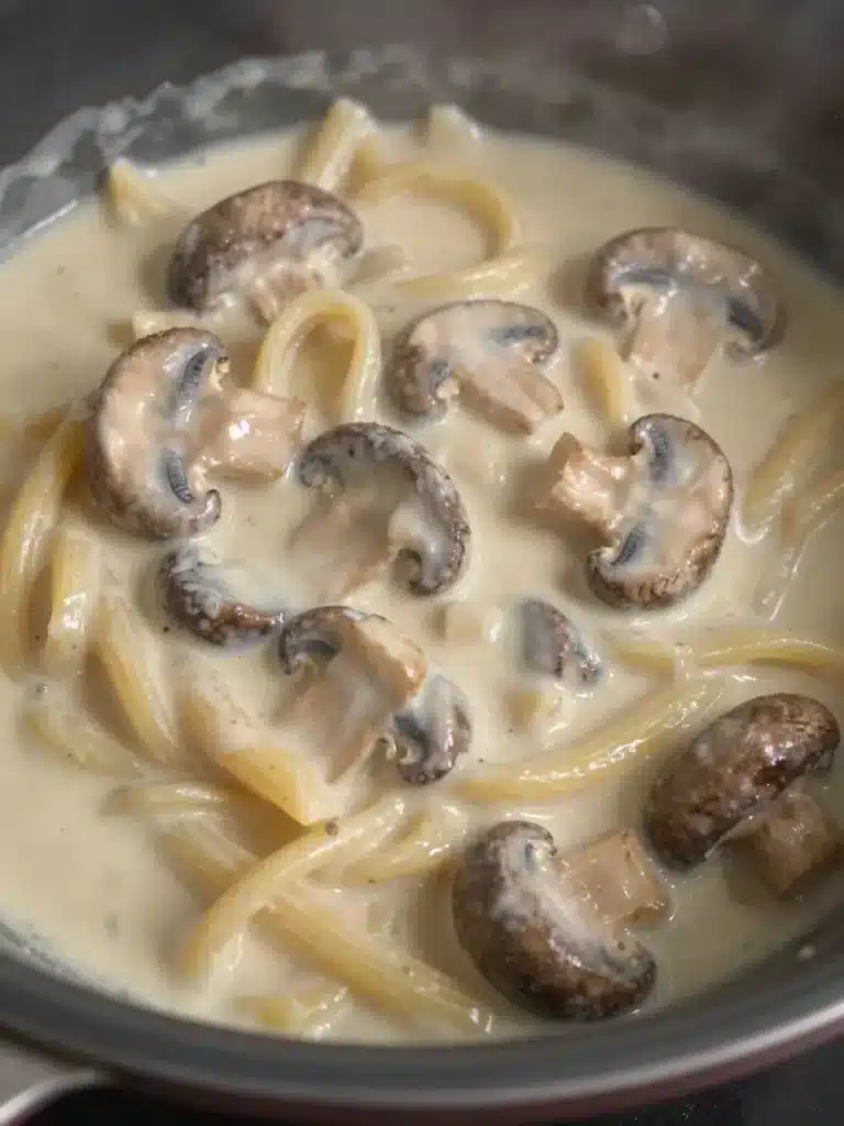 Creamy Mushroom Pasta
