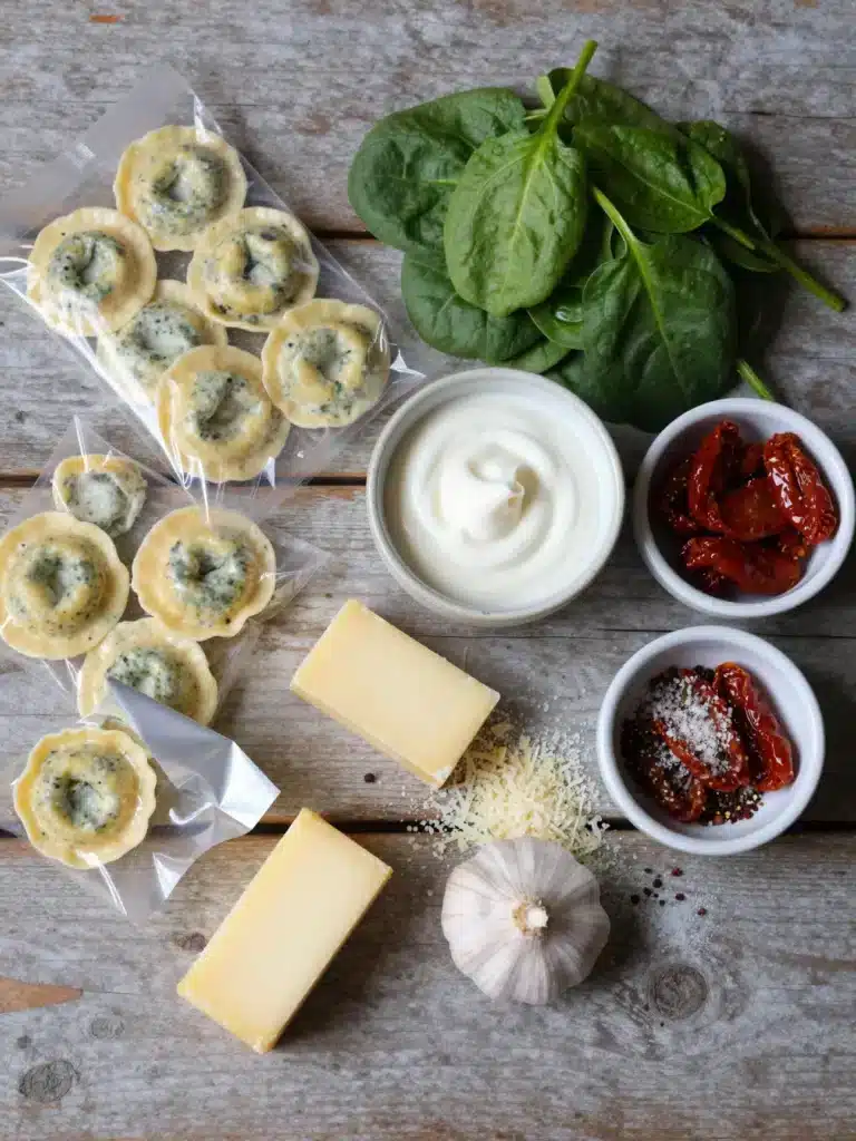 Creamy Spinach Tortellini