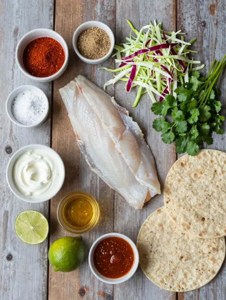 Easy Fish Tacos