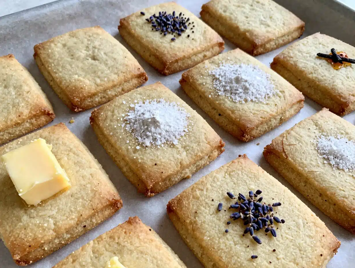 Honey Lavender Shortbread