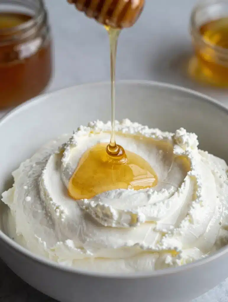 Hot Honey Whipped Ricotta Toast