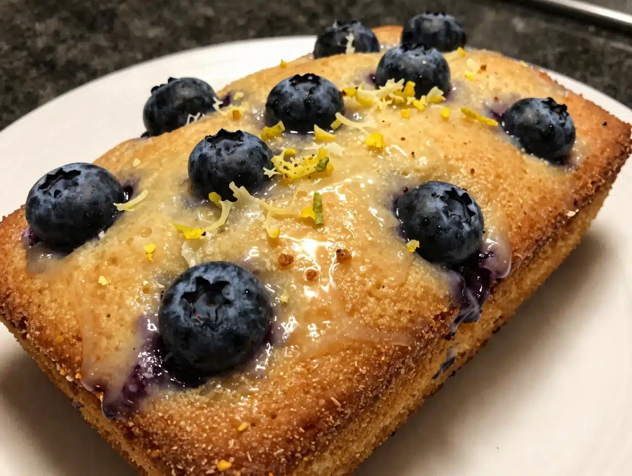 Lemon Blueberry Pound Cake