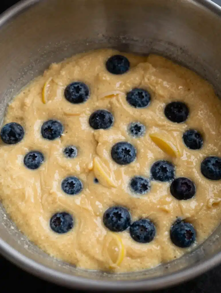 Lemon Blueberry Pound Cake