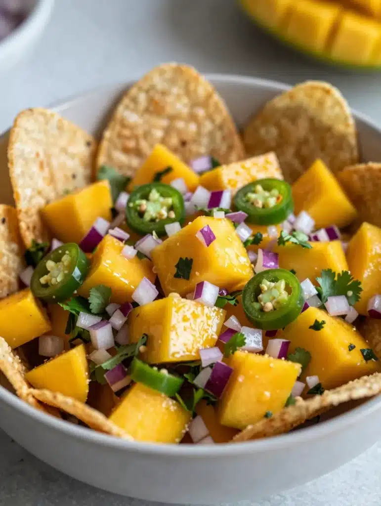 Mango Salsa with Chips