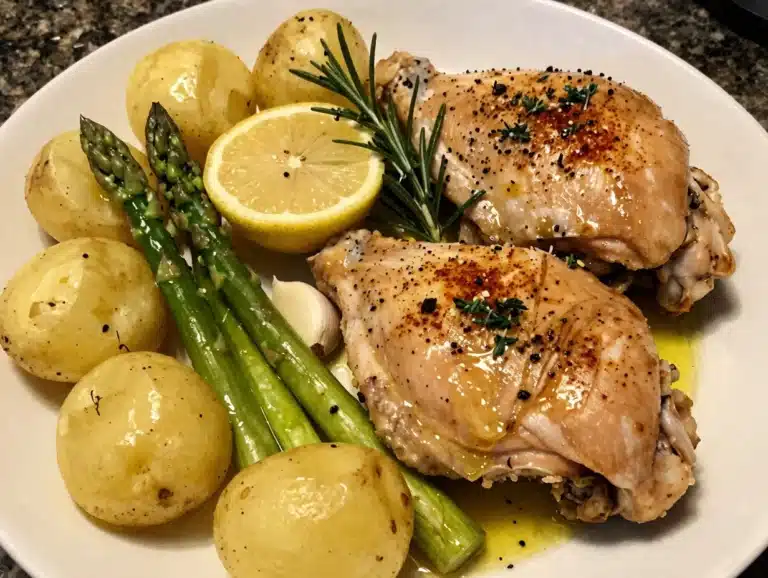 One Pan Lemon Herb Chicken