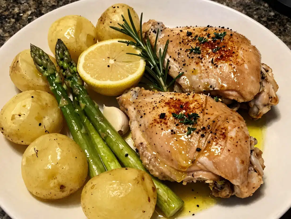 One Pan Lemon Herb Chicken