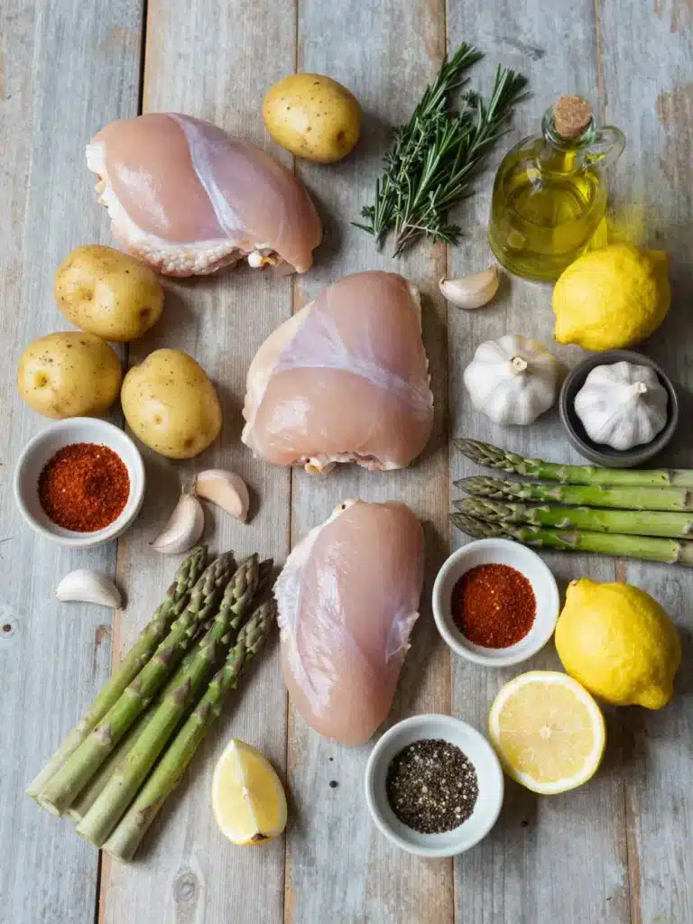 One Pan Lemon Herb Chicken