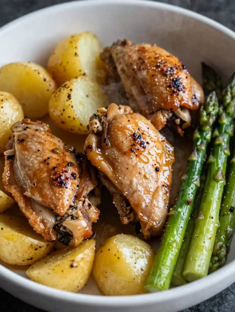 One Pan Lemon Herb Chicken