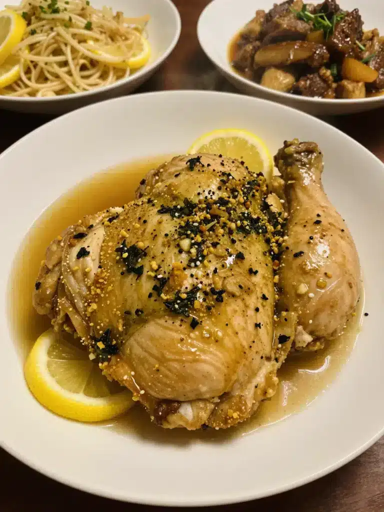 One Pan Lemon Herb Chicken