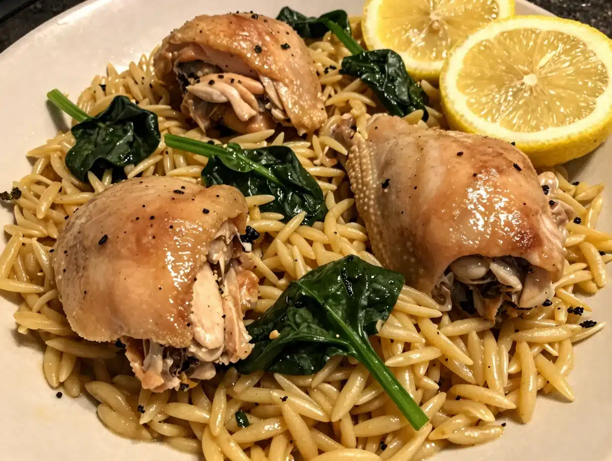 One Pot Chicken Orzo