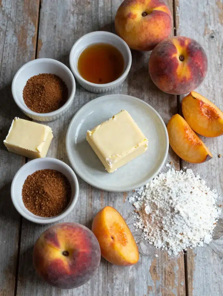 Peach Streusel Coffee Cake