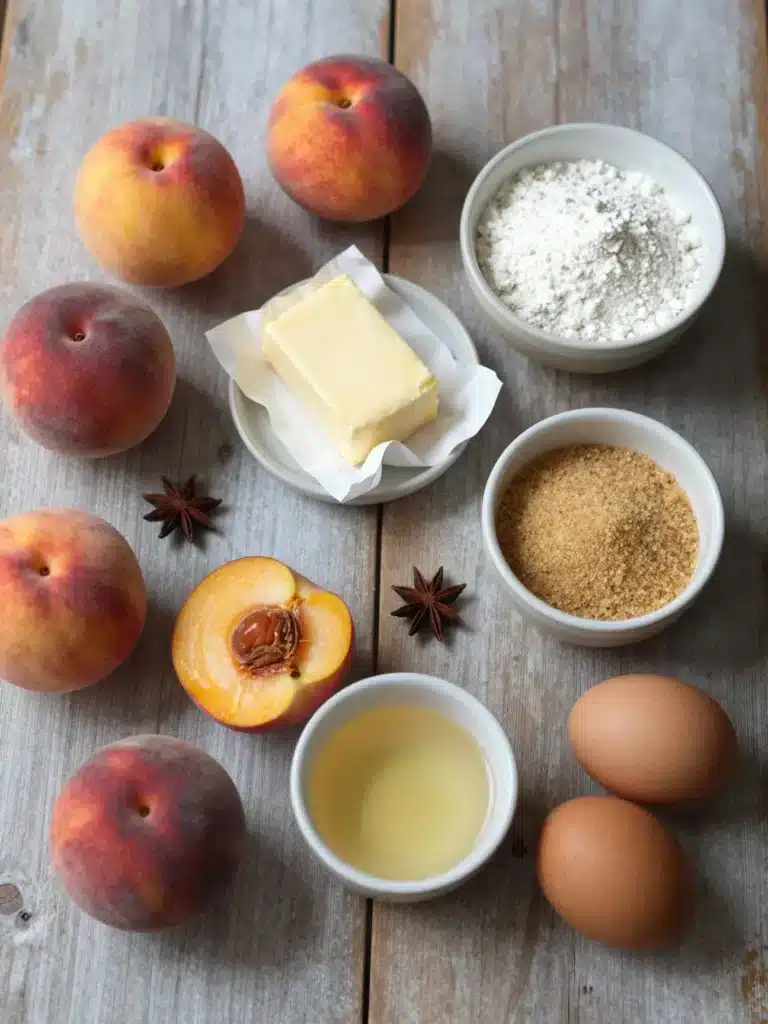 Peach Upside Down Cake
