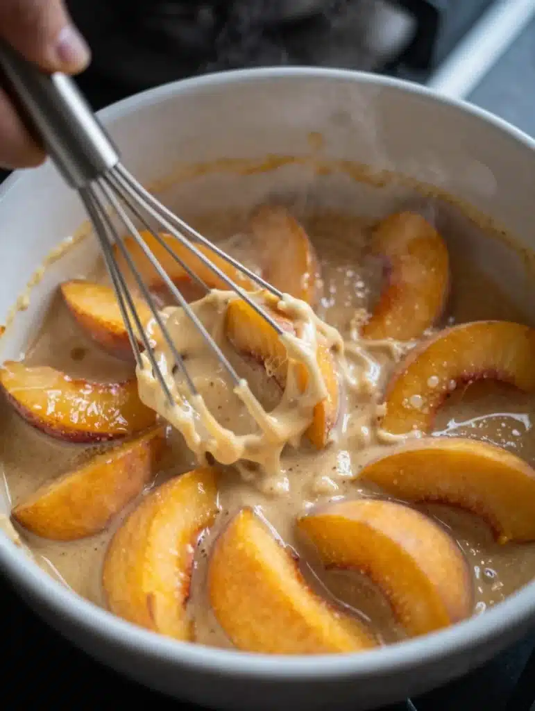 Peach Upside Down Cake