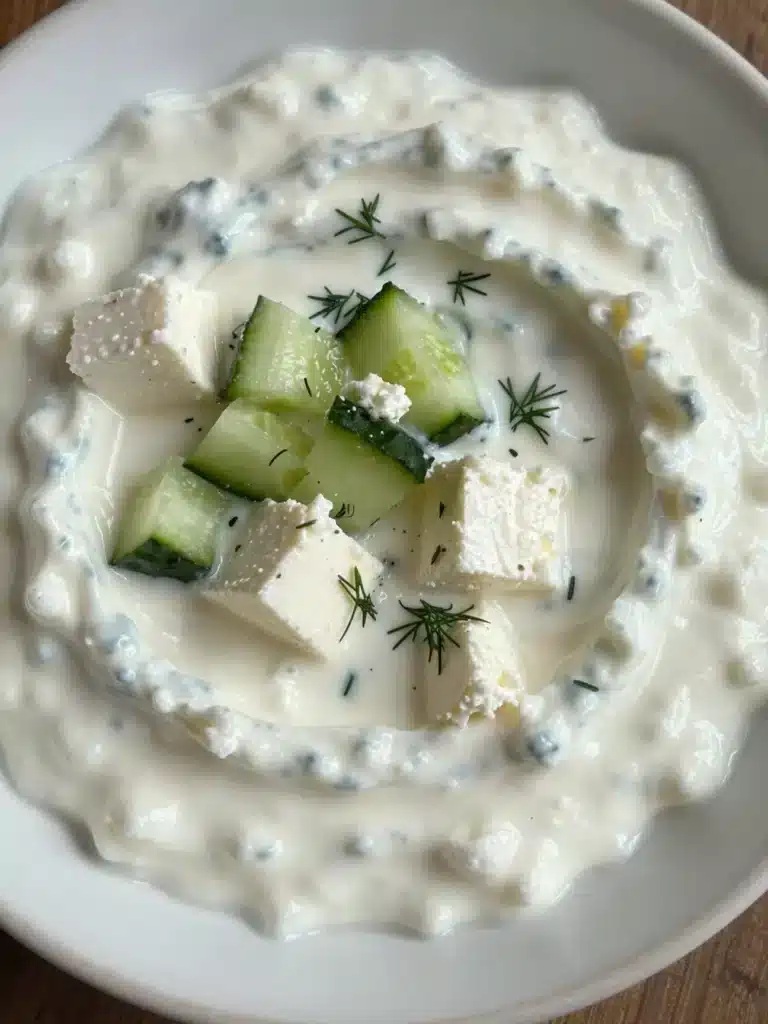 Pita Chips with Greek Dip
