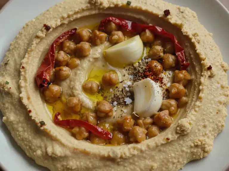 Roasted Red Pepper Hummus