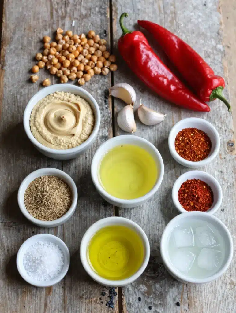 Roasted Red Pepper Hummus