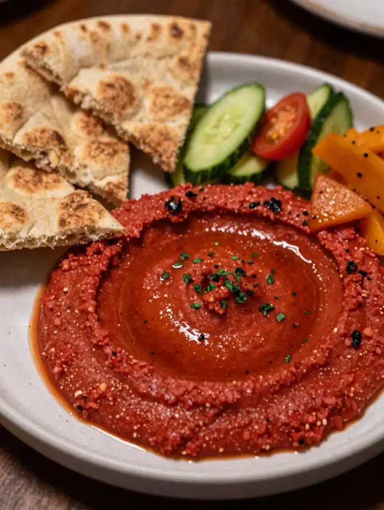 Roasted Red Pepper Hummus