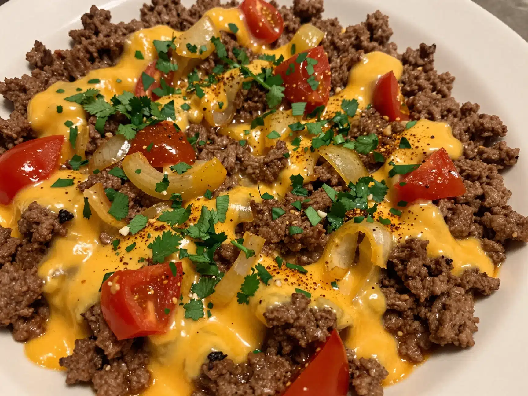 Rotel Dip with Ground Beef