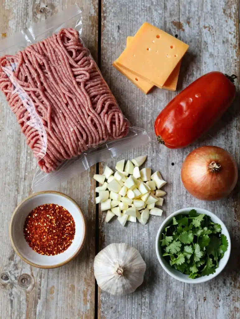 Rotel Dip with Ground Beef