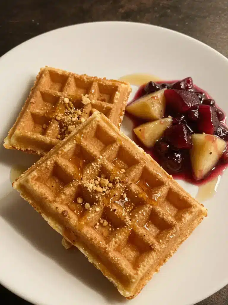 Sourdough Discard Waffles