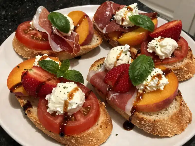 Summer Bruschetta Bar