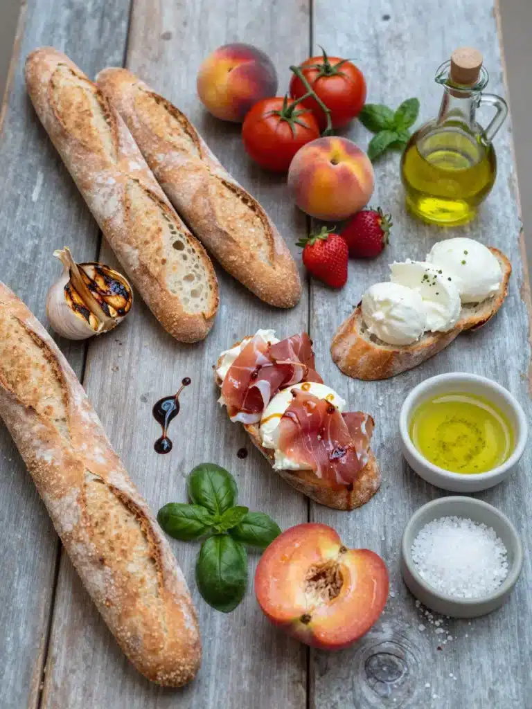 Summer Bruschetta Bar