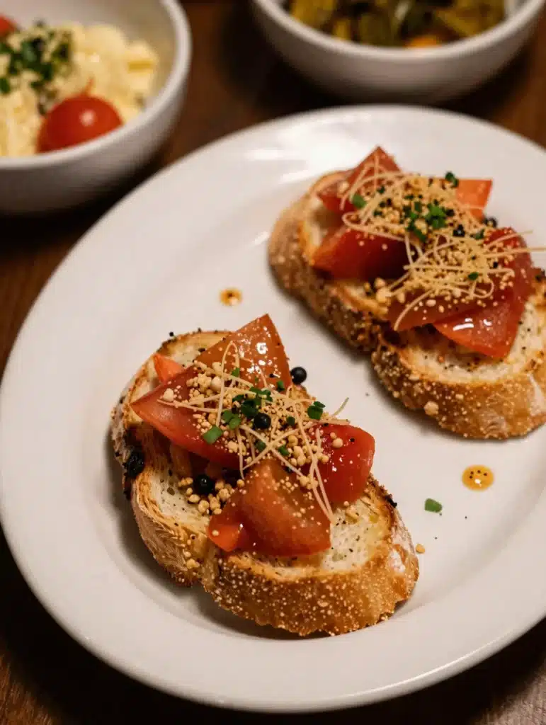 Summer Bruschetta Bar