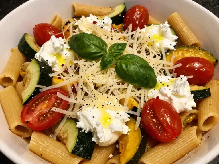 Summer Dinner Pasta Bake