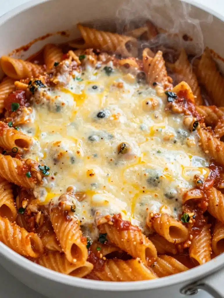 Summer Dinner Pasta Bake